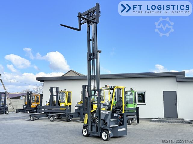 4-way forklift Combilift CB2500 GAS TRIPLEX 4900 FORK POSITIONER