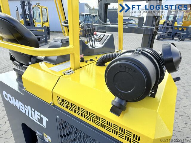 4-way forklift Combilift CB2500 GAS TRIPLEX 4900 FORK POSITIONER