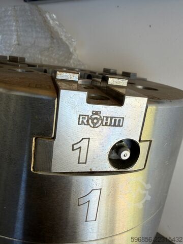 RÖHM KFD-HS 200/3 – Präzises hydraulisches Drehfutter Ø 200 RÖHM KFD-HS 200/3 – Precyzyjny uchwyt tokarski hydrauliczny Ø 200 RÖHM KFD-HS 200/3 – Precyzyjny uchwyt tokarski hydrauliczny Ø 200