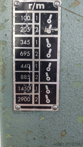 Getriebe-Bohr-Fräsmaschine ARBOGA U 2508
