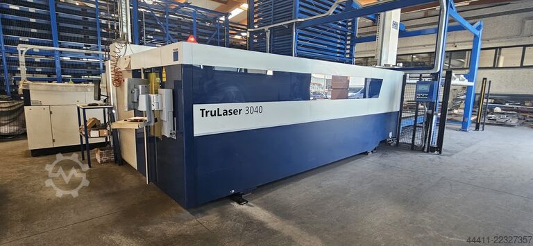 Laser cutting machine TRUMPF TruLaser 3040 Fiber (L50) 6000 Watt