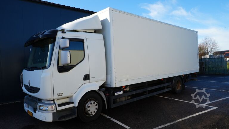 Koffer Renault MIDLUM 280-16L closed box truck
