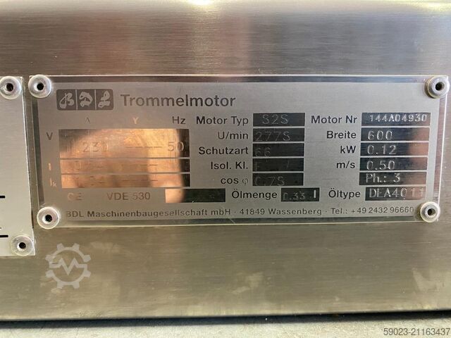 Förderband, Gurtbandförderer, Gurtband Transtechnik GmbH Gurtbandförderer 80/600