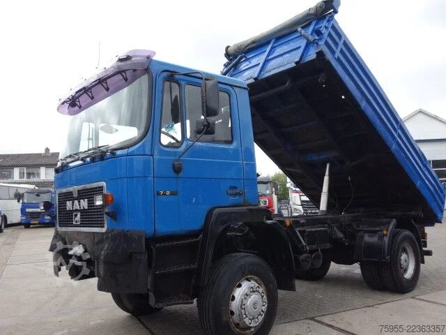 Tipper MAN 17-220 MEILER KIPPER4X4 STEELSPRINGS
