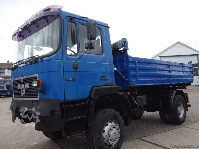 Tipper MAN 17-220 MEILER KIPPER4X4 STEELSPRINGS