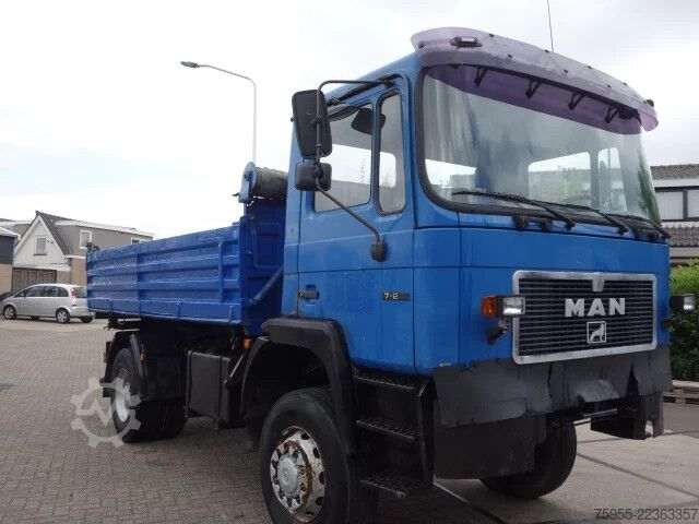 Tipper MAN 17-220 MEILER KIPPER4X4 STEELSPRINGS