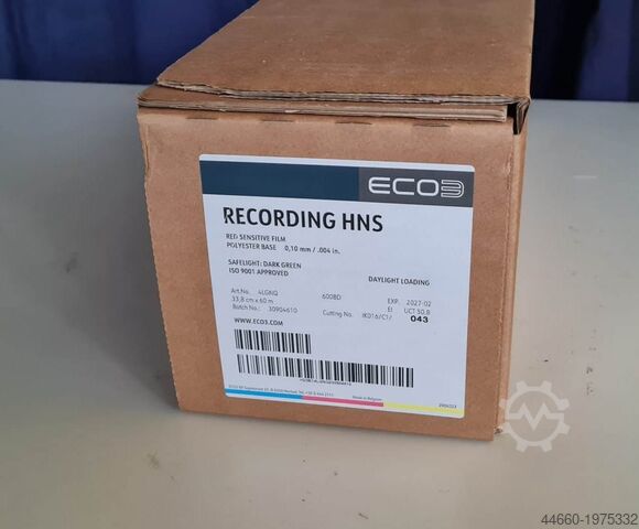 HND Film AGFA / ECO3 600BD - 33,8 cm x 60 m