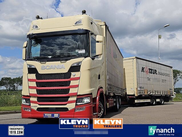 Sliding tarpaulin SCANIA S450 6X2*4 NB BDF COMBI