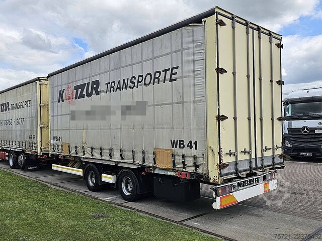 Sliding tarpaulins KRONE ZZ 18 BDF + BOX COMBI