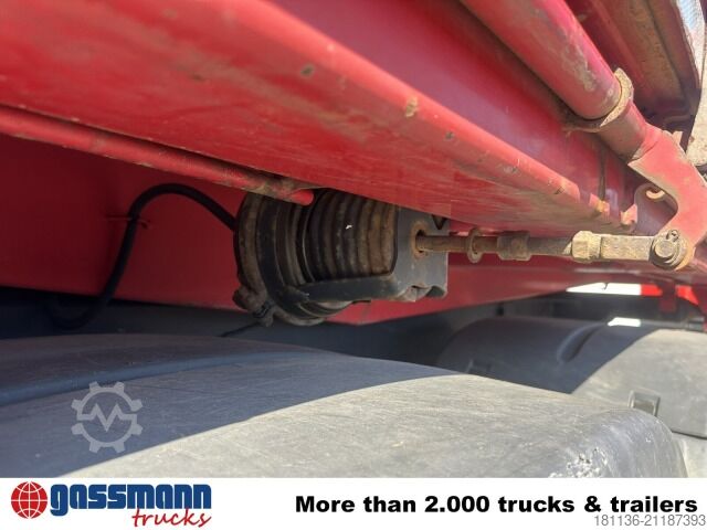 Kipper LKW MAN TGS 26.480 6x4 BB, Kran Hiab 244 E-5 Hiduo, Funk,