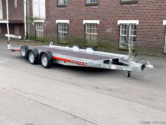 Car transporter Brian James Trailers A4 125-2424 TRANSPORT ROT 500X200CM 3000KG