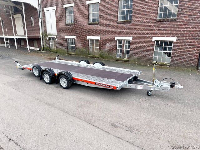Car transporter Brian James Trailers A4 125-2424 TRANSPORT ROT 500X200CM 3000KG