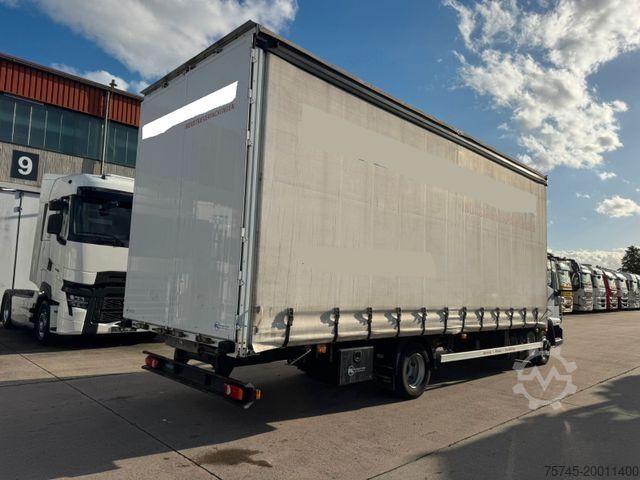Transporter mit Pritsche & Plane IVECO EURO CARGO 75E18 * * EDSCHA * 2,85 M HOCH