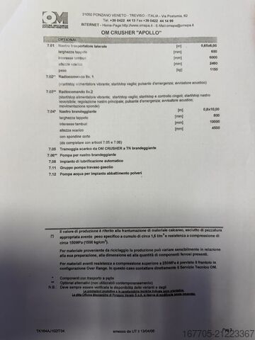 Brechanlage Om apollo