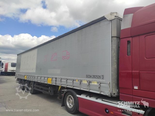 Auflieger mit Pritsche & Plane Schmitz Cargobull Curtainsider Standard