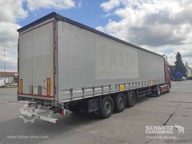 Auflieger mit Pritsche & Plane Schmitz Cargobull Curtainsider Standard