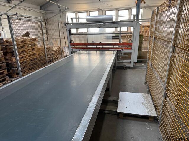 Automatische Verpackungslinie für Platten/Bauteile LCR+ELEPHANT Linia do pakowania płyt i blatów