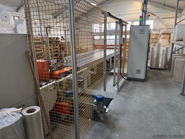 Automatische Verpackungslinie für Platten/Bauteile LCR+ELEPHANT Linia do pakowania płyt i blatów