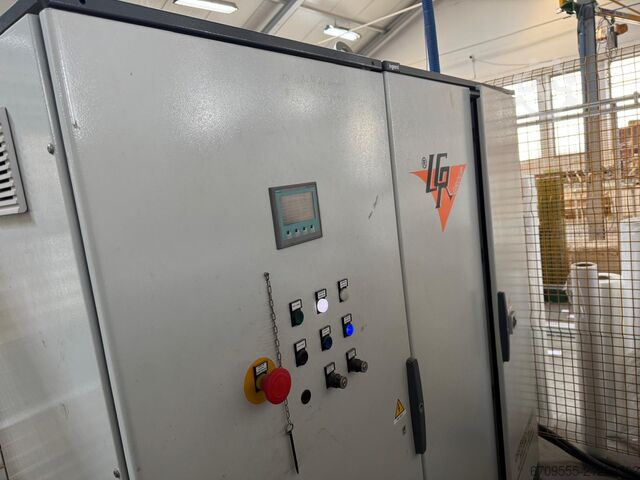 Automatische Verpackungslinie für Platten/Bauteile LCR+ELEPHANT Linia do pakowania płyt i blatów