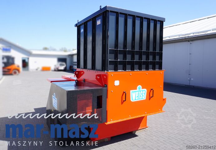 Holzhacker Schredder WEISS CR60 