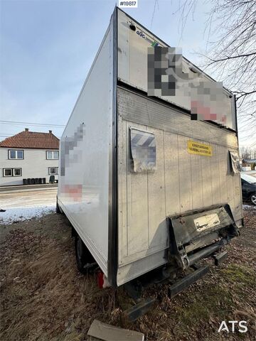 Panel van Mercedes-Benz Sprinter box van w/ lifting limb WATCH VIDEO