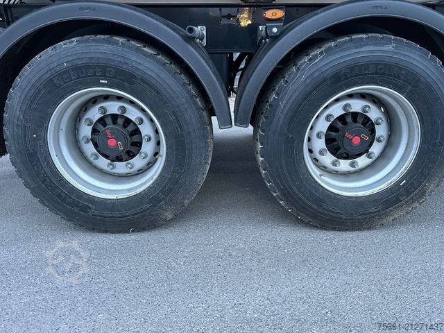 Three-way tipper trailer SCHWARZMÜLLER 2Z  2 Achs Tandem Kippanhänger -MIETE-