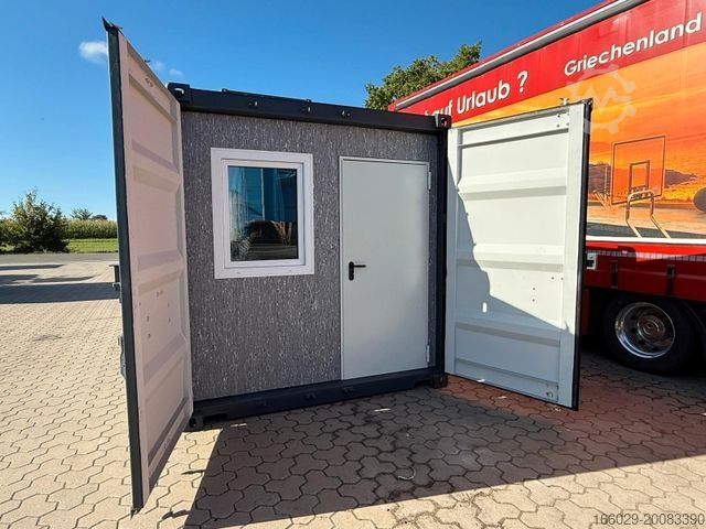 Swap body semitrailer Kombicontainer Büro / Lager