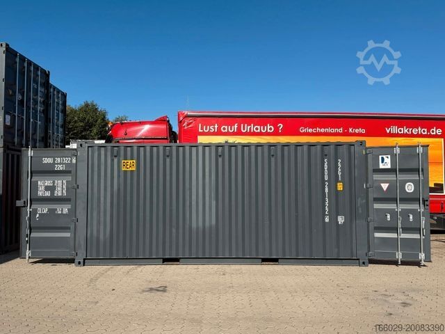 Swap body semitrailer  Kombicontainer Büro / Lager
