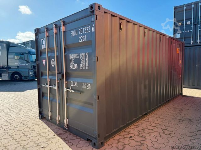 Swap body semitrailer  Kombicontainer Büro / Lager