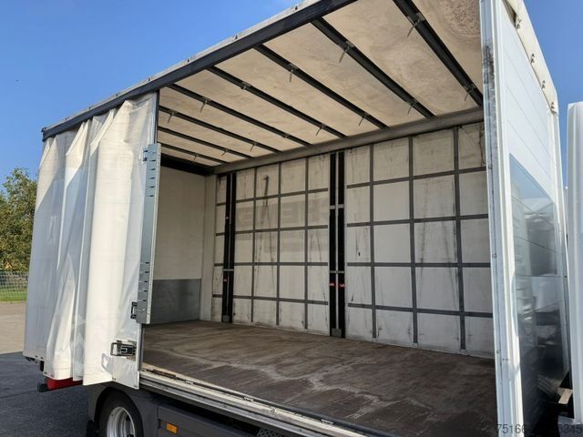 Curtain sider van MERCEDES-BENZ ATEGO 816 L Pritsche/Plane 4,90 m+SCHIEBEPLANE