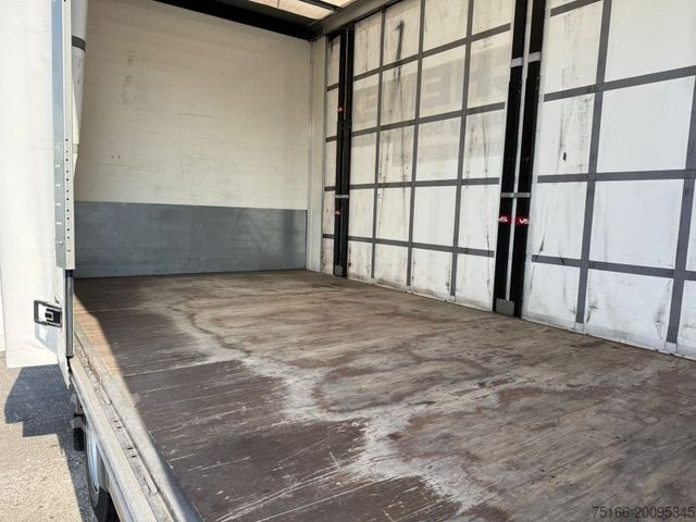 Curtain sider van MERCEDES-BENZ ATEGO 816 L Pritsche/Plane 4,90 m+SCHIEBEPLANE