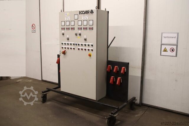 Control cabinet test field Eco-Air 10 Abgänge