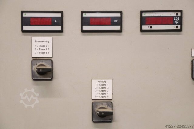 Control cabinet test field Eco-Air 10 Abgänge