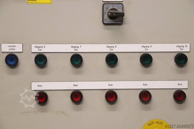 Control cabinet test field Eco-Air 10 Abgänge