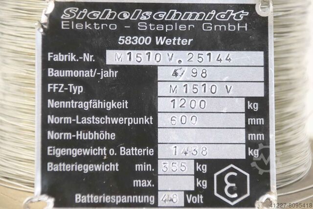 Lenkmotor Sichelschmidt M 1510 V 113-MP-NV-Q