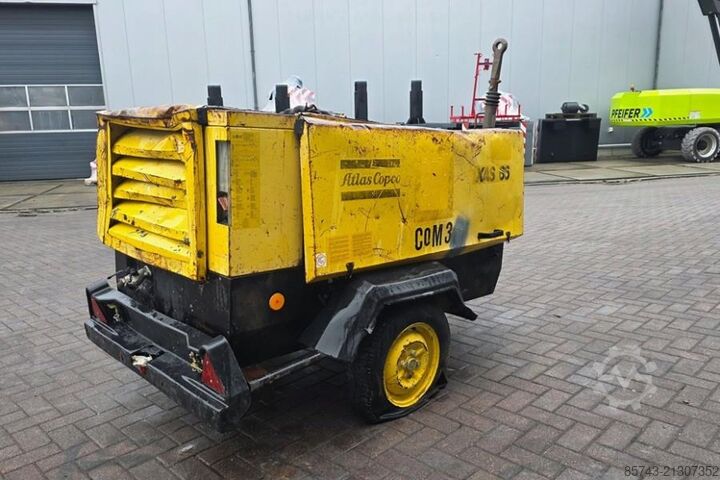 Verdichter Atlas Copco XAS66 As-Is, Diesel, Volume flow: ± 3,4 – 3,7 m³/m