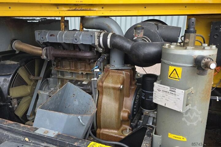 Verdichter Atlas Copco XAS66 As-Is, Diesel, Volume flow: ± 3,4 – 3,7 m³/m