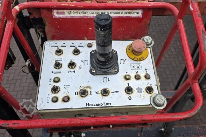 Scissor lift Holland Lift Combistar B-195DL25-4WD/P/N Diesel, 4x4 Drive, 21.