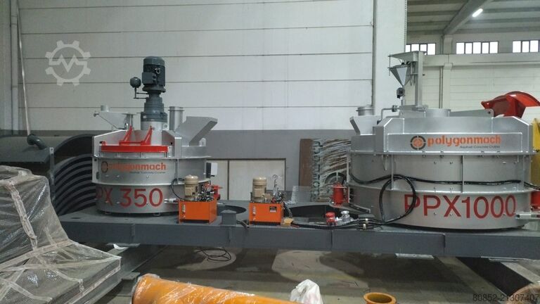 Concrete mixing plant Polygonmach PCC60  compact  skip hoist concrete plant