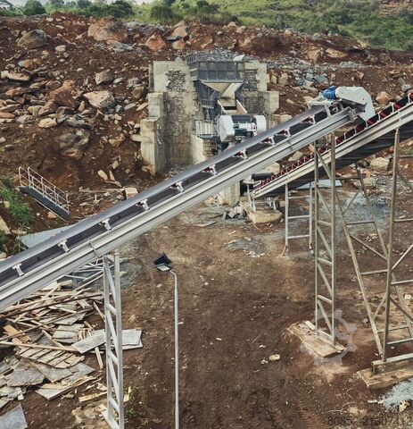 Crushing plant Polygonmach 350 tons per hour stationary crushing, screenin...