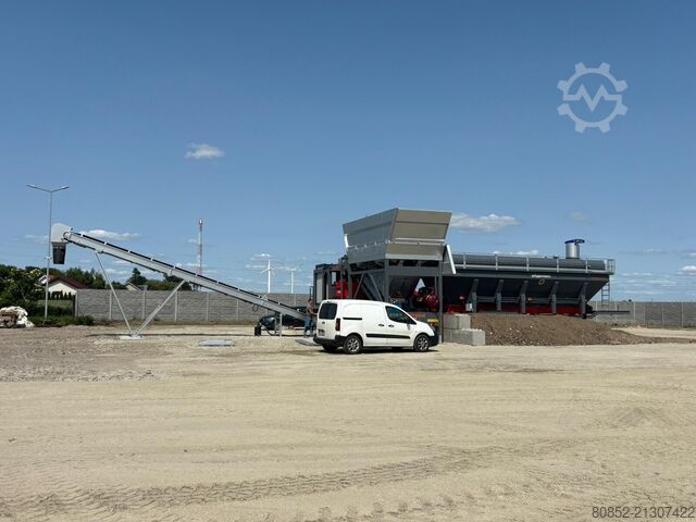 Concrete mixing plant Polygonmach PAC 30m3 hour site type batching plant- ultra m...