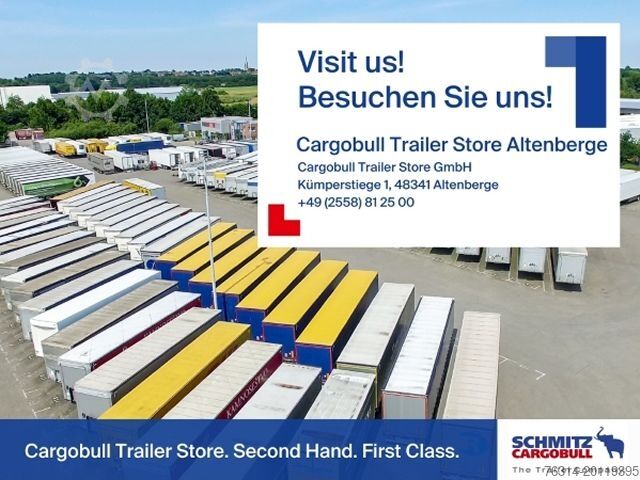 Open semitrailer with tarp Schmitz Cargobull Curtainsider Mega Getränke