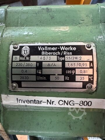 Sharpening machine Vollmer CNG