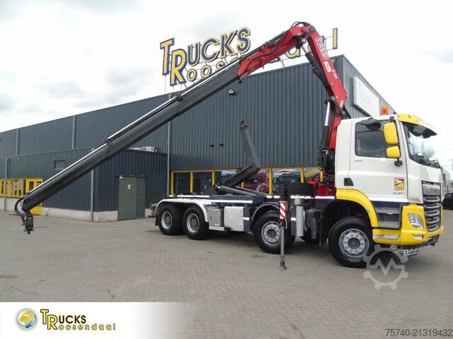 Hook arm system DAF CF 480 + FASSI 16T/M + 20T HOOK + 8X4 + REMOTE