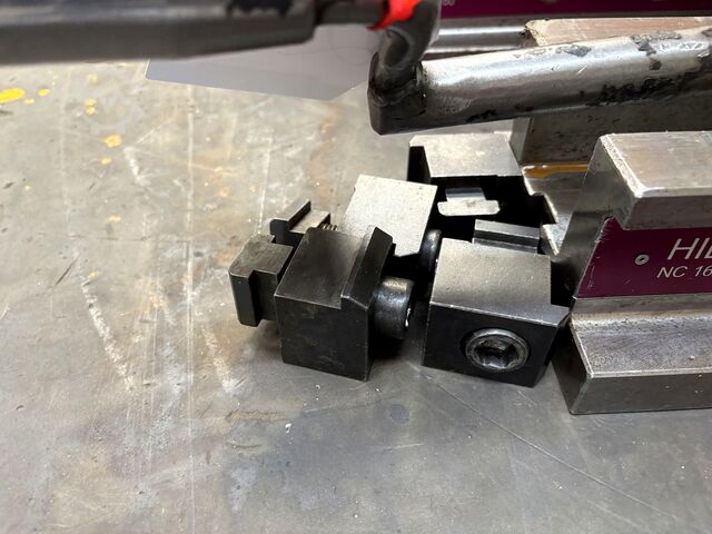 Maschinenschraubstock HILMA ROEMHELD NC 160