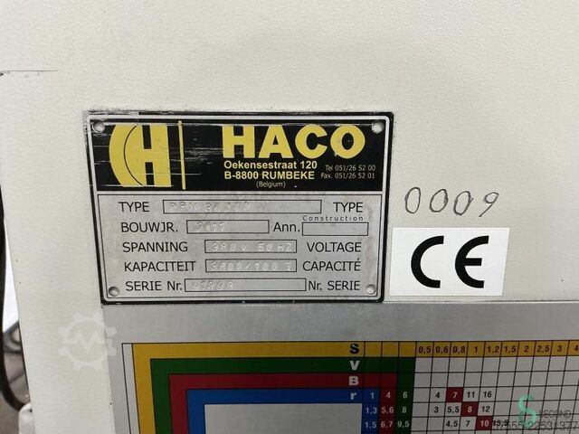 Press brakes  HACO PPM 36100, 3600mm x 100t 2011 HACO PPM 36100, 3600mm x 100t
