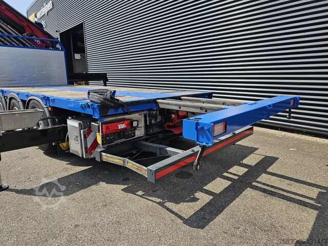 Loading platform Scania G490 8x4*4 / HMF 5020 CRANE - KRAN + JIB + WINC...