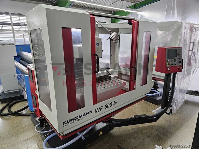 Milling machine Kunzmann WF 600 M Fräsmaschine