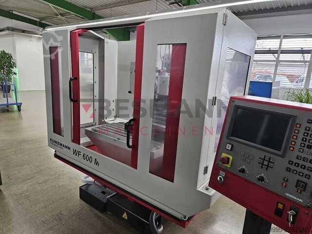 Milling machine Kunzmann WF 600 M Fräsmaschine