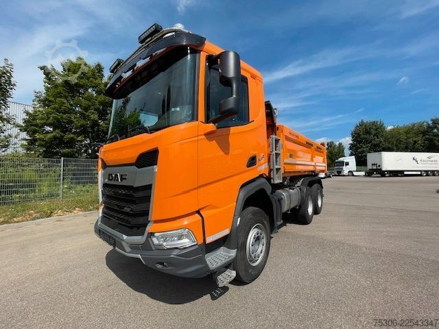 Dreiseitenkipper LKW DAF FAT XFC 530 Meiller Trigenius D316